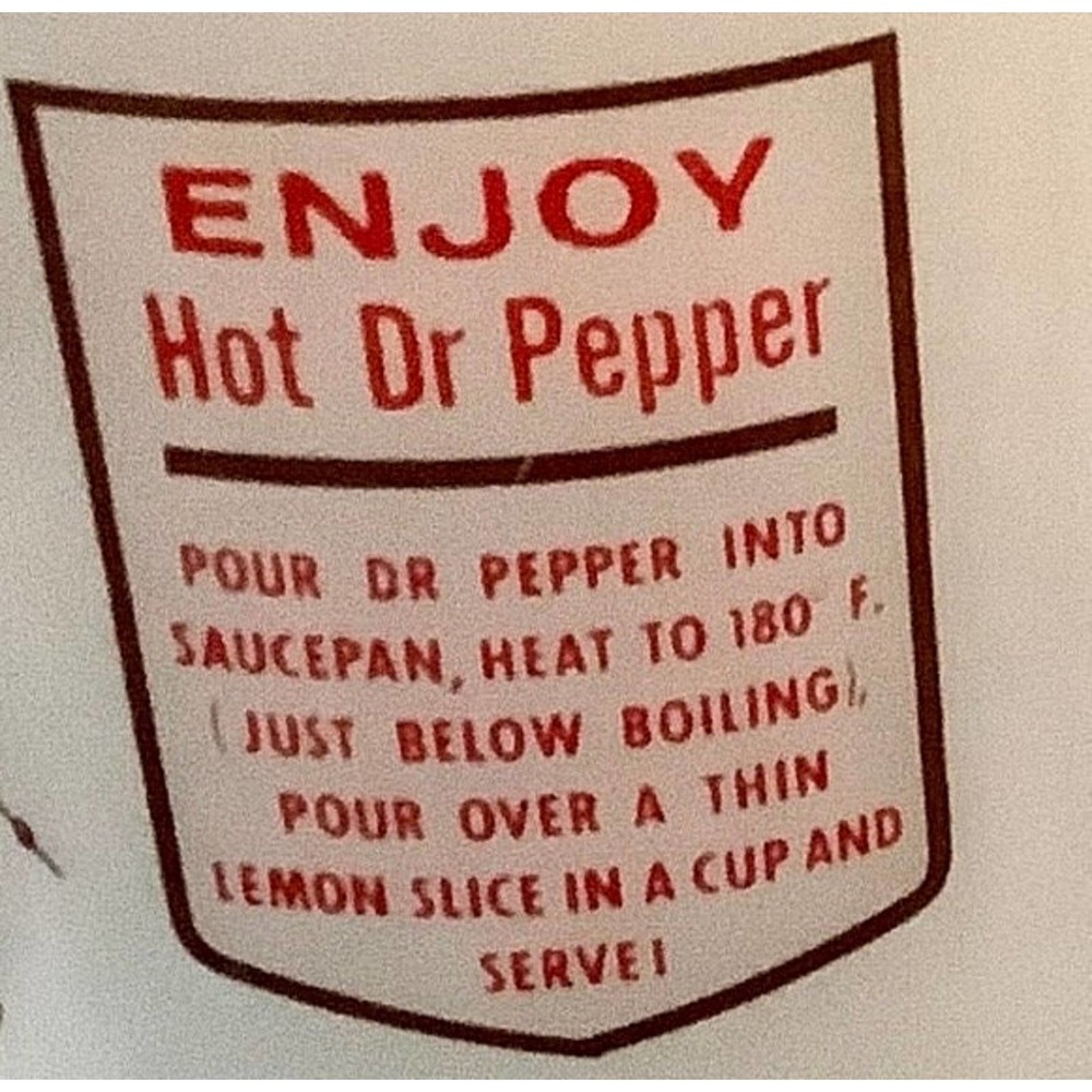 Vintage Dr Pepper Mug Set Dr Pepper Accessory Ski House Gift Funny Dr Pepper - Picture 6 of 6